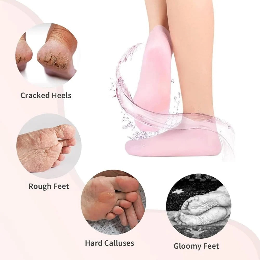 Anti Slip Silicone Moisturizing Socks