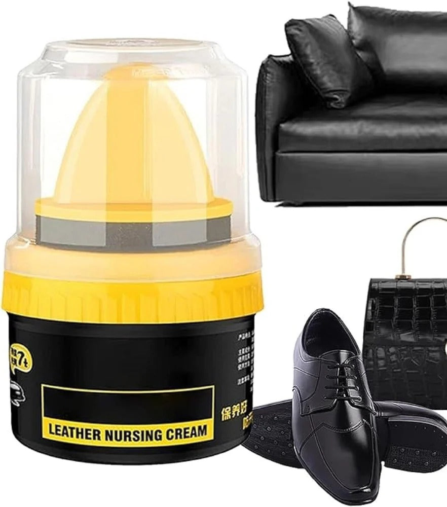 Natural Cream Leather Shoe Polish