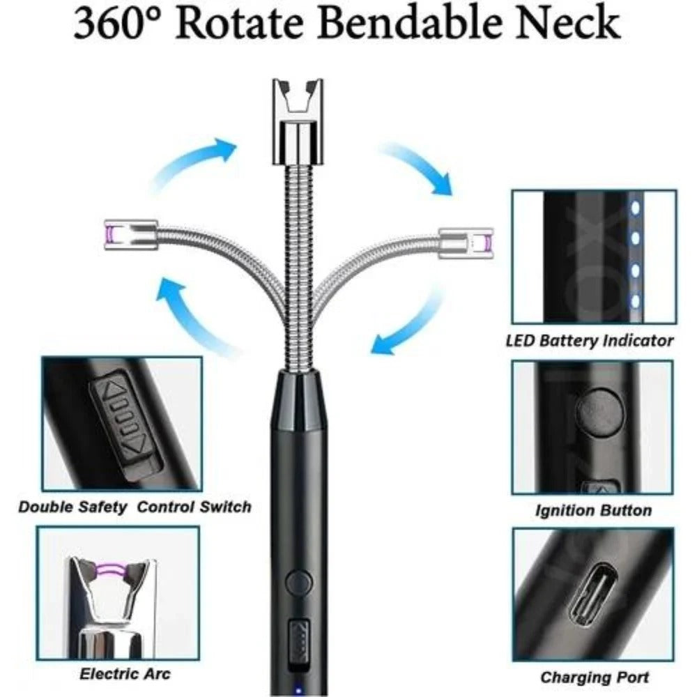 Rechargeable Electric Plasma Lighter (Per Piece)