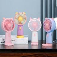 Portable Handheld Fan – Mini USB Rechargeable Personal Desk